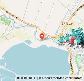 Mappa Via Drago, 30016 Jesolo VE, Italia (1.6365)