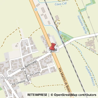 Mappa Via Bellinzago, 56, 28010 Caltignaga, Novara (Piemonte)