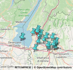 Mappa Via Mondara, 37010 Cavaion Veronese VR, Italia (11.62789)