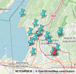 Mappa Via Mondara, 37010 Cavaion Veronese VR, Italia (6.26)