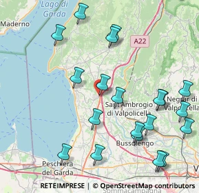 Mappa Via Mondara, 37010 Cavaion Veronese VR, Italia (9.506)