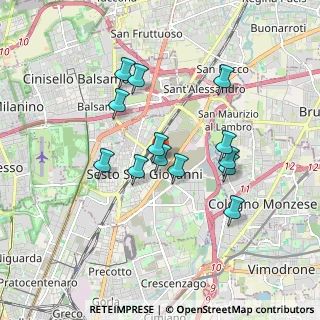 Mappa Via Giuseppe Mazzini, 20099 Sesto San Giovanni MI, Italia (1.53231)