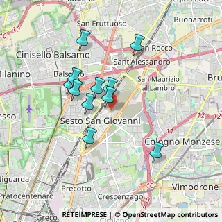 Mappa Via Giuseppe Mazzini, 20099 Sesto San Giovanni MI, Italia (1.53273)