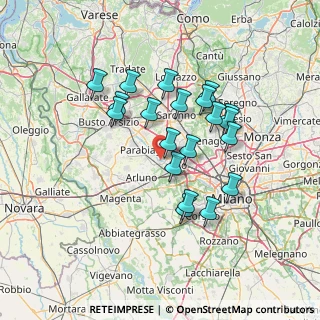 Mappa 20010 Pogliano Milanese MI, Italia (12.2585)