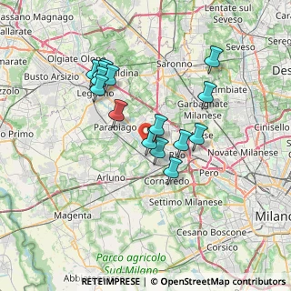 Mappa 20010 Pogliano Milanese MI, Italia (6.286)