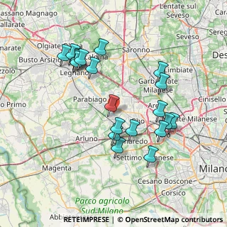 Mappa 20010 Pogliano Milanese MI, Italia (7.397)