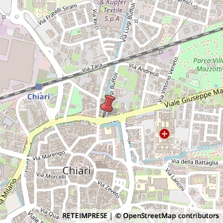 Mappa Piazza Cavour, 2/A, 25032 Chiari, Brescia (Lombardia)