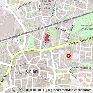 Mappa Via Luigi Buffoli, 10, 25127 Chiari, Brescia (Lombardia)