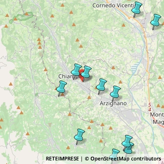 Mappa Via Monte Grappa, 36072 Chiampo VI, Italia (5.56182)