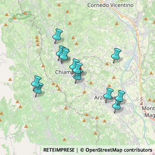 Mappa Via Monte Grappa, 36072 Chiampo VI, Italia (3.34462)