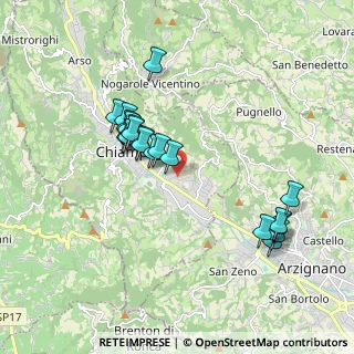 Mappa Via Monte Grappa, 36072 Chiampo VI, Italia (1.759)