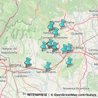Mappa Via Monte Grappa, 36072 Chiampo VI, Italia (11.46214)