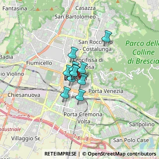 Mappa Piazza Martiri di Belfiore, 25121 Brescia BS, Italia (0.85818)