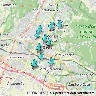 Mappa Piazza Martiri di Belfiore, 25121 Brescia BS, Italia (1.46)