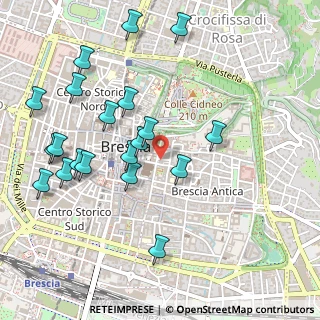 Mappa Piazza Martiri di Belfiore, 25121 Brescia BS, Italia (0.5535)