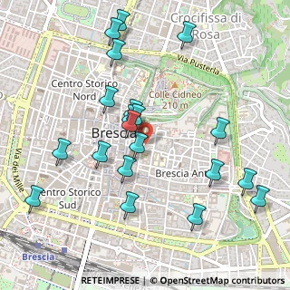Mappa Piazza Martiri di Belfiore, 25121 Brescia BS, Italia (0.534)