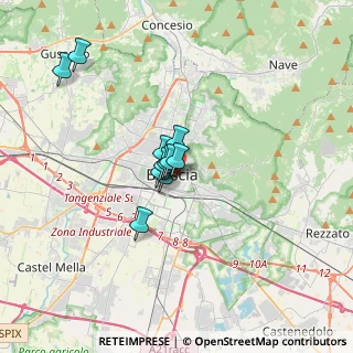 Mappa Via Pontida, 25121 Brescia BS, Italia (2.22)