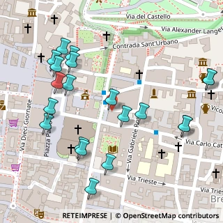 Mappa Piazza Martiri di Belfiore, 25121 Brescia BS, Italia (0.15)