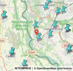 Mappa Via Ugo Foscolo, 20029 Turbigo MI, Italia (6.075)