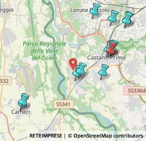 Mappa Via Maria Grazia Deledda, 20029 Turbigo MI, Italia (4.72615)