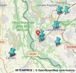 Mappa Via Maria Grazia Deledda, 20029 Turbigo MI, Italia (4.69929)
