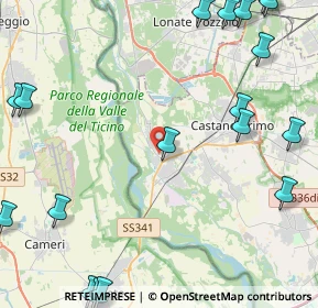 Mappa Via Maria Grazia Deledda, 20029 Turbigo MI, Italia (6.8435)