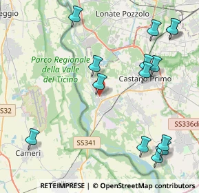 Mappa Via Ugo Foscolo, 20029 Turbigo MI, Italia (5.14857)