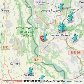 Mappa Via Maria Grazia Deledda, 20029 Turbigo MI, Italia (6.42538)