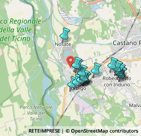 Mappa Via Ugo Foscolo, 20029 Turbigo MI, Italia (1.599)