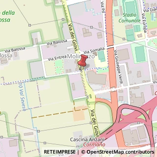Mappa Via dei Giovi, 69, 20032 Cormano MI, Italia, 20032 Cormano, Milano (Lombardia)