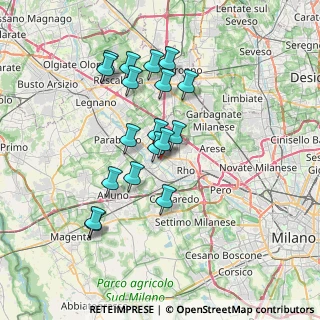 Mappa Via Enrico Mattei, 20005 Pogliano Milanese MI, Italia (6.42222)