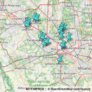 Mappa Via Enrico Mattei, 20005 Pogliano Milanese MI, Italia (6.5975)