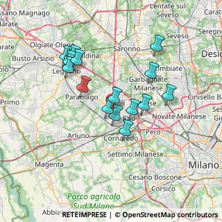Mappa Via Enrico Mattei, 20005 Pogliano Milanese MI, Italia (6.46)