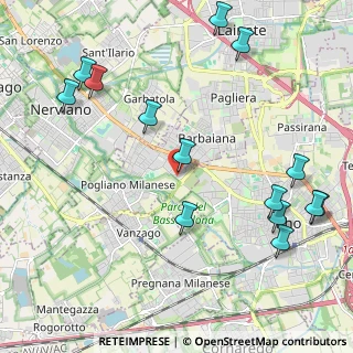 Mappa Via Enrico Mattei, 20005 Pogliano Milanese MI, Italia (2.61786)