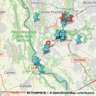 Mappa Via Volontari del Sangue, 20029 Turbigo MI, Italia (3.696)