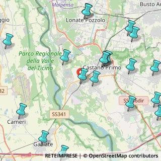 Mappa Via Volontari del Sangue, 20029 Turbigo MI, Italia (5.8965)
