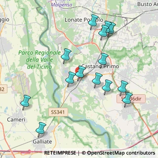 Mappa Via Volontari del Sangue, 20029 Turbigo MI, Italia (4.16857)