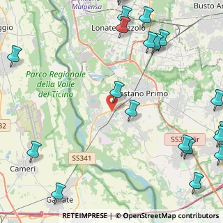 Mappa Via Volontari del Sangue, 20029 Turbigo MI, Italia (6.718)