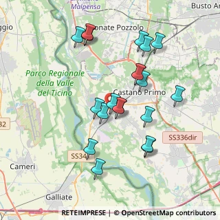 Mappa Via Volontari del Sangue, 20029 Turbigo MI, Italia (3.591)