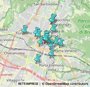 Mappa Via Mangano, 25122 Brescia BS, Italia (0.9875)