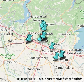 Mappa Vicolo Rizzardo, 25122 Brescia BS, Italia (9.7415)