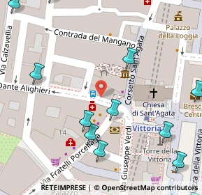Mappa Vicolo Rizzardo, 25122 Brescia BS, Italia (0.124)