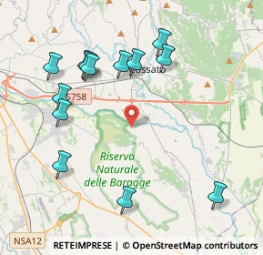 Mappa Strada Vicinale Foresta, 13836 Cossato BI, Italia (4.42692)