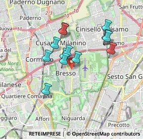 Mappa Via Enrico Mattei, 20091 Bresso MI, Italia (1.49538)