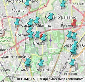 Mappa Via Enrico Mattei, 20091 Bresso MI, Italia (2.3405)