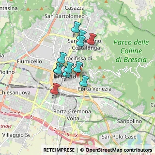 Mappa Vicolo S. Paolo, 25121 Brescia BS, Italia (1.24)