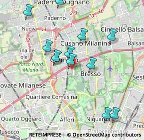 Mappa Via Giovanni Verga, 20100 Cormano MI, Italia (1.92)