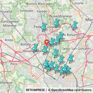 Mappa Centro Commerciale, 20032 Cormano MI, Italia (3.93056)