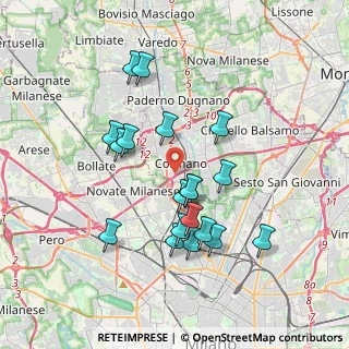 Mappa Centro Commerciale, 20032 Cormano MI, Italia (3.42263)