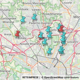 Mappa Centro Commerciale, 20032 Cormano MI, Italia (3.90563)
